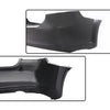 G-PLUS Rear Bumper Cover Compatible with Chevy Aveo Sedan LS LT 4Door 2007 2008 2009 2010 2011 Primed Black Bumper Cover 95978858 GM1100791