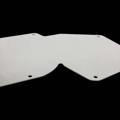 G-PLUS A/C And Heater Delete Panel C3 Compatible with 1968-1982 Corvette Silver
