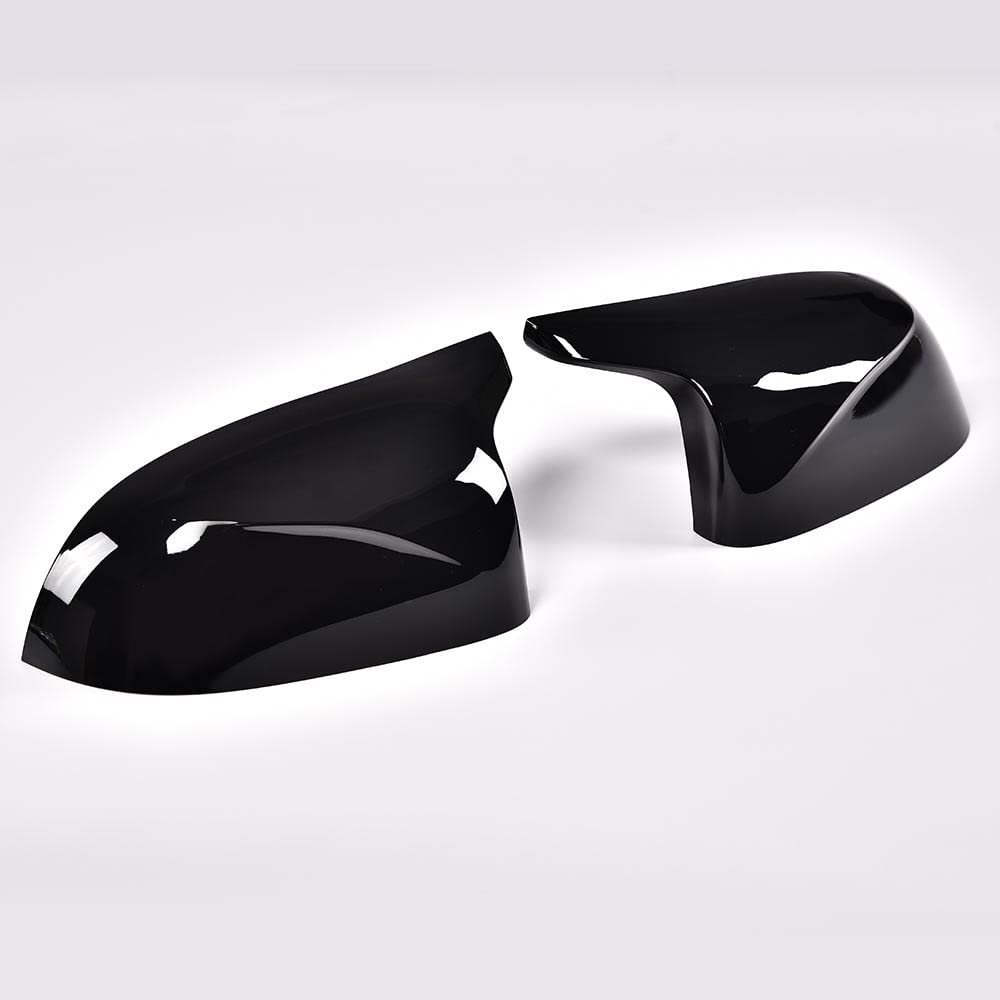 G-PLUS Rearview Mirror Cover Cap & Frame Compatible With Bmw X3 X4 X5 X6 X7 Series G01 G02 G05,Front Left Right Side 4PCS