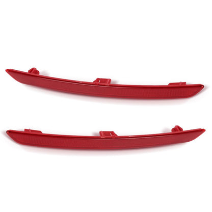 G-PLUS Pair Rear Bumper Reflector, Compatible with BMW 4-Series 428i 430i 435i 440i 2014-2020 with M Package, LH Driver & RH Passenger 2PCS, BM1184107, BM1185107