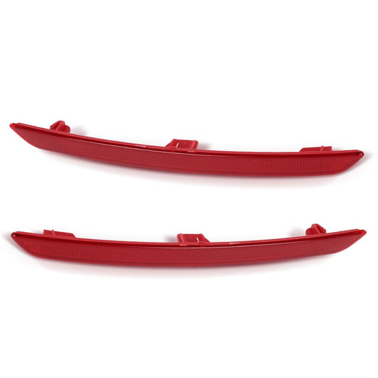 G-PLUS Pair Rear Bumper Reflector, Compatible with BMW 4-Series 428i 430i 435i 440i 2014-2020 with M Package, LH Driver & RH Passenger 2PCS, BM1184107, BM1185107