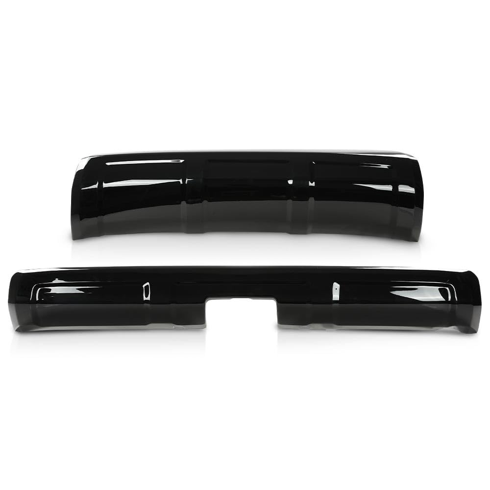 G-PLUS Front & Rear Lower Valance Panel Bumper Cover Compatible with Toyota 4Runner TRD 2014-2023 Glossy Black
