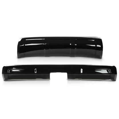 G-PLUS Front & Rear Lower Valance Panel Bumper Cover Compatible with Toyota 4Runner TRD 2014-2023 Glossy Black