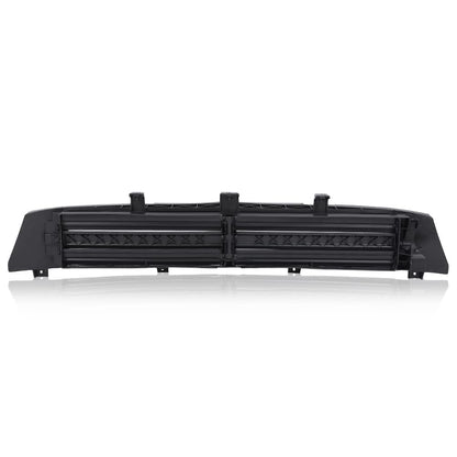 G-PLUS Front Bumper Shutters W/o Motor Compatible with Buick Lacrosse 2014 2015 2016 26202080 GM26202080 9054678 Dark Black