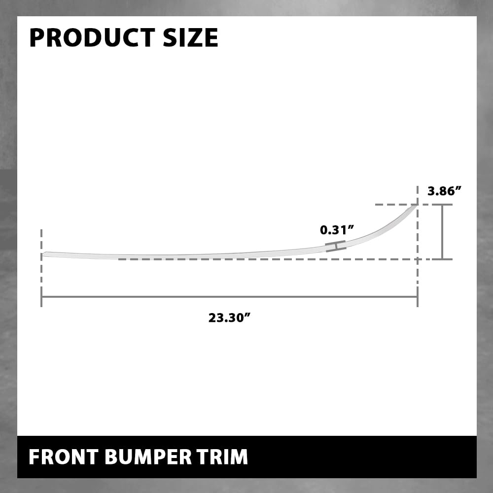 G-PLUS Front Bumper Trim Set Compatible with Benz E350 Wagon Sedan 2010-2013, Fit E550 4Matic 2012-2013, Fit Benz E550 Sedan 2010-2011,Fit for Model Without AMG Styling Package 2128850321