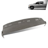 G-PLUS TPE Dash Cover Skin Dash Cover Overlay Skin Compatible with Dodge Ram 1500 2002 2003 2004 2005 / Dodge Ram 2500 3500 2003 2004 2005 Gray