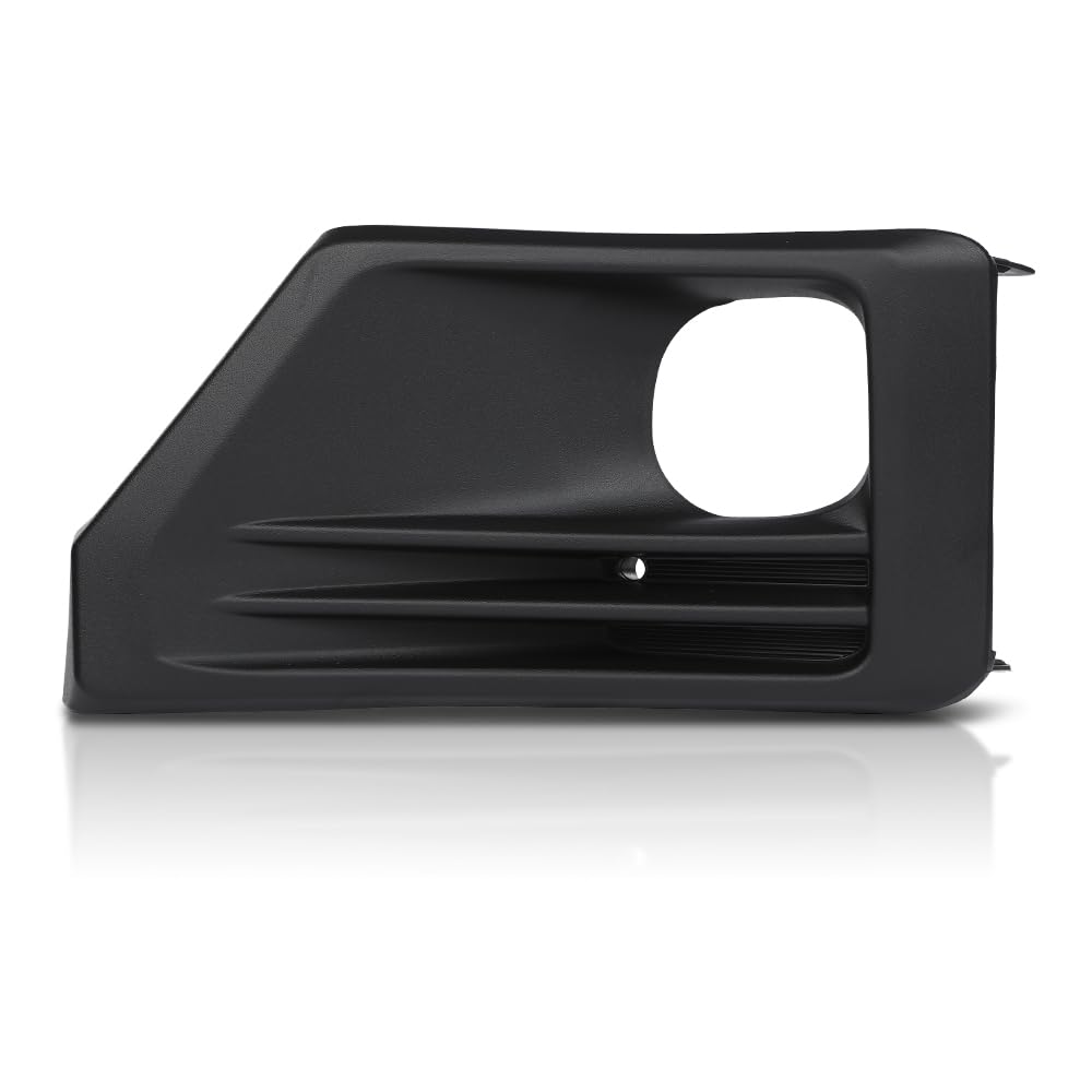 G-PLUS Front Left Fog Light Bezel Black Compatible with Toyota RAV4 Adventure/TRD Off-Road 2019-2023 521280R170, TO1038226
