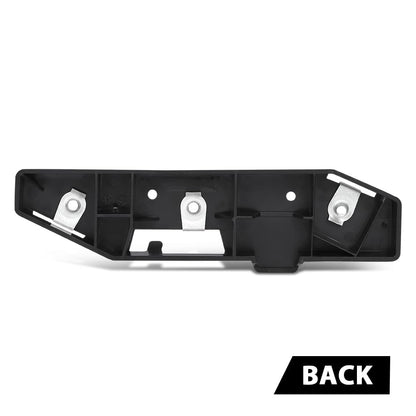 G-PLUS Front Left Side Bumper Bracket Retainer Compatible with Ford Edge (submodel: SE, SEL, Sport, Titanium) 2015-2018 FT4Z17C947B, FO1032108 Black
