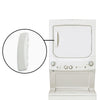 G-PLUS White Solid Door Handle Compatible with GE Dryer WE01X30378 WE1M1068 PS1177202 WE01X25878 Chrome ABS