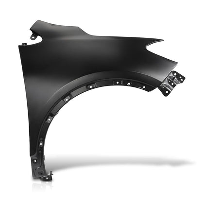 G-PLUS Front Fender RH Right Passenger Side Compatible with Buick Encore (submodel: Base, Convenience, Leather, Premium) 2013-2016 without Turn Signal Light Hole 95031570, GM1241382 Black