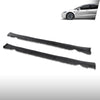G-PLUS Side Skirt Lower Rocker Molding Cover Left & Right Side Compatible with Tesla Model 3 2017-2022 1089831-00-D, 1089830-00-D Black