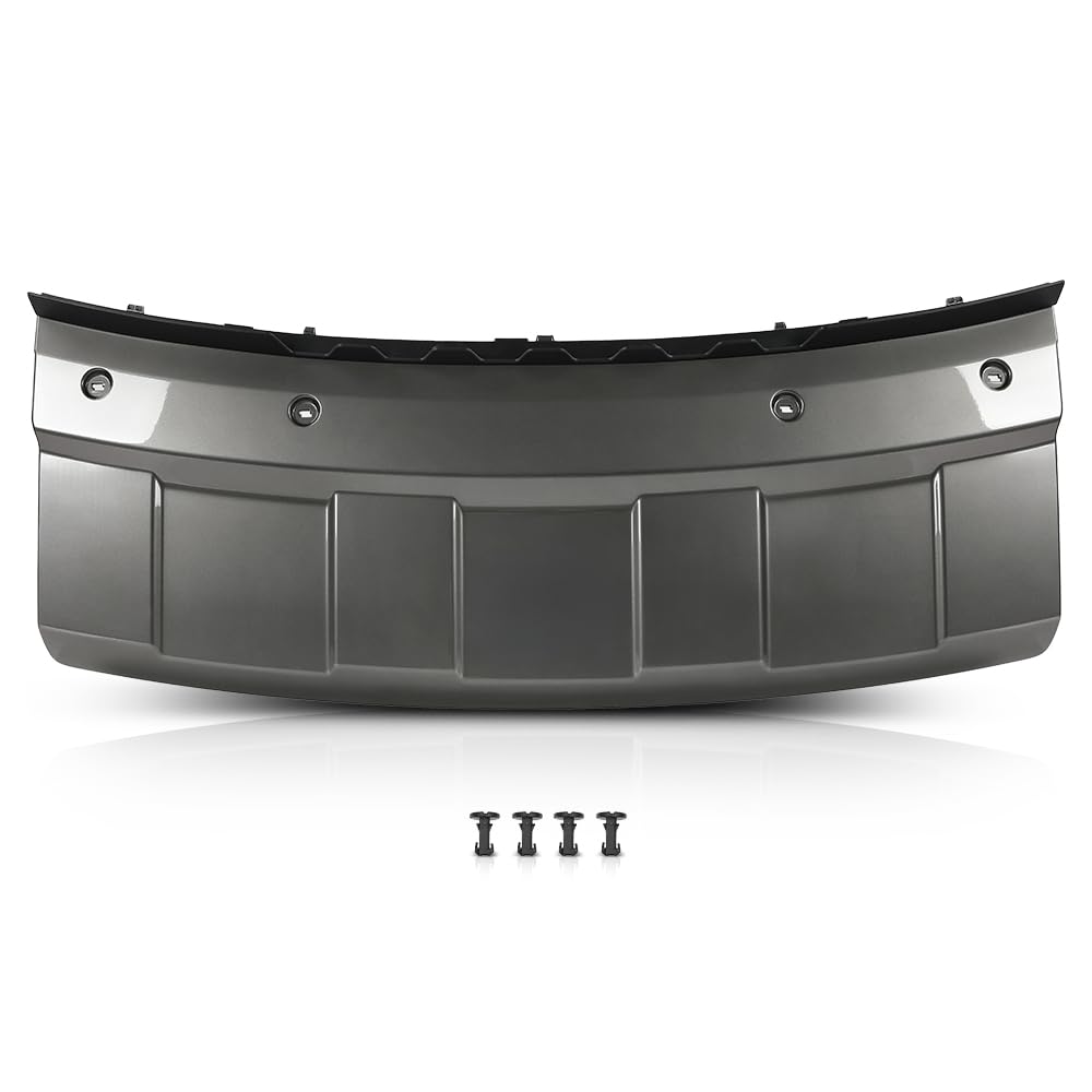 G-PLUS Front Bumper Tow Hook Cover Spoiler Skid Plate Compatible with Range Rover L405 2013-2017 Black