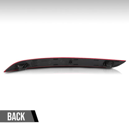 G-PLUS Rear Bumper Reflector Right Passenger Side Compatible with Volvo XC60 2018-2024 31656678 Red