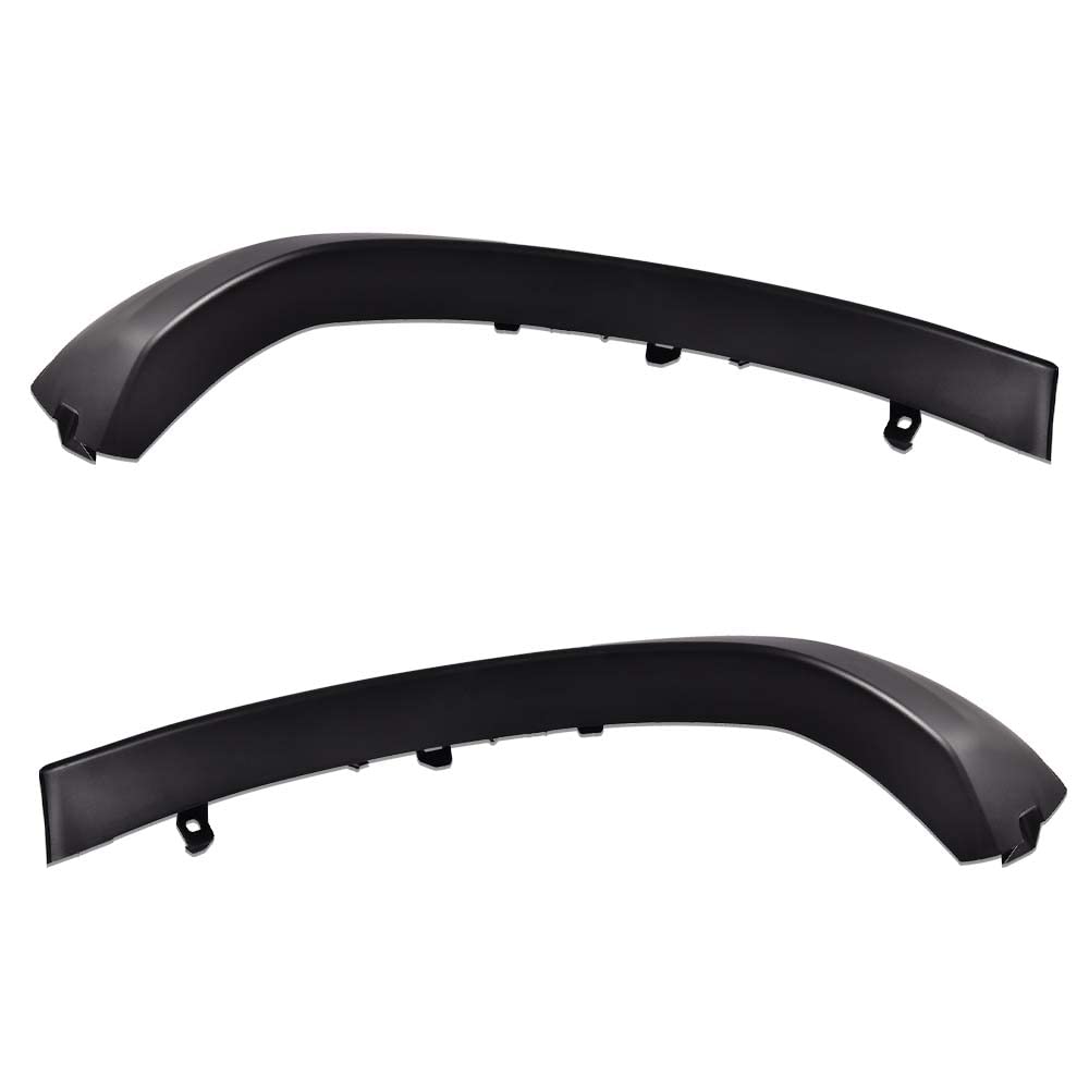 G-PLUS Bumper End Caps Compatible With Toyota Tacoma 2005 2006 2007 2008 2009 2010 2011 Black Front Primed 5211204020 5211304020 TO1005170 TO1004170