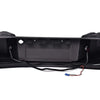 G-PLUS Rear Step Bumper Assembly Compatible With 2009-2014 Ford F150 Truck 9L3Z17B807A 9L3Z17906A FO1103160 Black Steel Back Step Bumper w/o Sensor Hole
