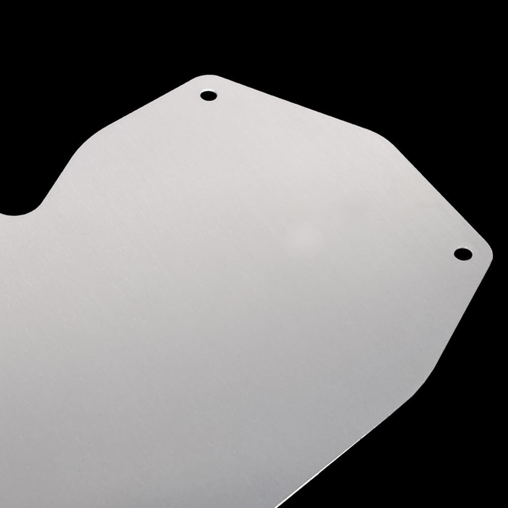 G-PLUS A/C And Heater Delete Panel C4 Compatible with all 84-96 Corvettes Silver