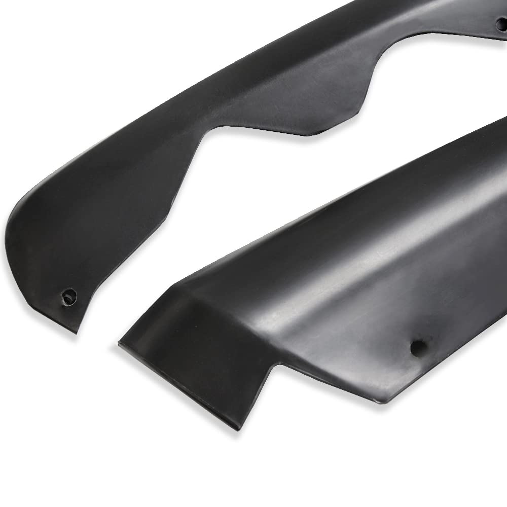 G-PLUS Air Dam Deflector 2 PCS Compatible with Ford Fusion 2013 2014 2015 2016 Front Bumper Lower Valance Panel Driver & Passenger Side Replace OEM FO1017101