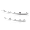 G-PLUS Front Bumper Outer Molding Trim Compatible with BenzGLE450 4Matic 3.0L L6 - Electric/Gas 2020-2025 1678858403, 1678858303 Silver