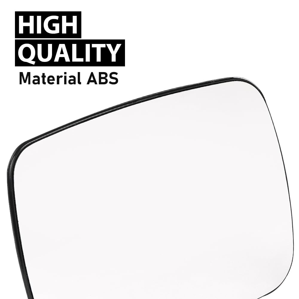 G-PLUS Passenger Side Mirror Glass w/Back Heated Compatible with LR2 2011-2015,Fit LR4 2010-2013,Fit Range Rover Sport 2010-2013