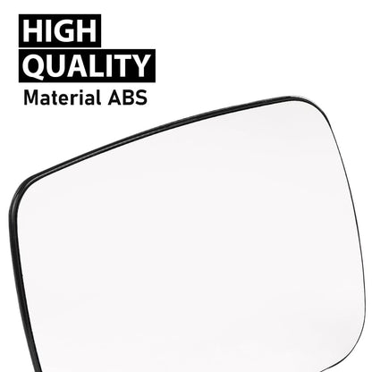 G-PLUS Passenger Side Mirror Glass w/Back Heated Compatible with LR2 2011-2015,Fit LR4 2010-2013,Fit Range Rover Sport 2010-2013