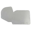 G-PLUS A/C And Heater Delete Panel C3 Compatible with 1968-1982 Corvette Silver