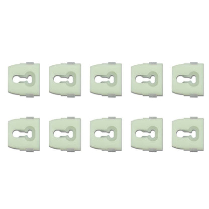 G-PLUS Body Side Belt Moulding Molding Trim Clips 10pcs Compatible with 1973-1979 NOS Ford Pickup Truck
