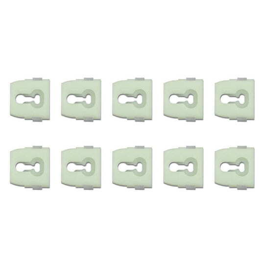 G-PLUS Body Side Belt Moulding Molding Trim Clips 10pcs Compatible with 1973-1979 NOS Ford Pickup Truck