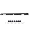 G-PLUS Primed Exterior-Rocker Panel Molding Trim Compatible with 2013-2018 Ford Fusion DS7Z-5410177-A Black