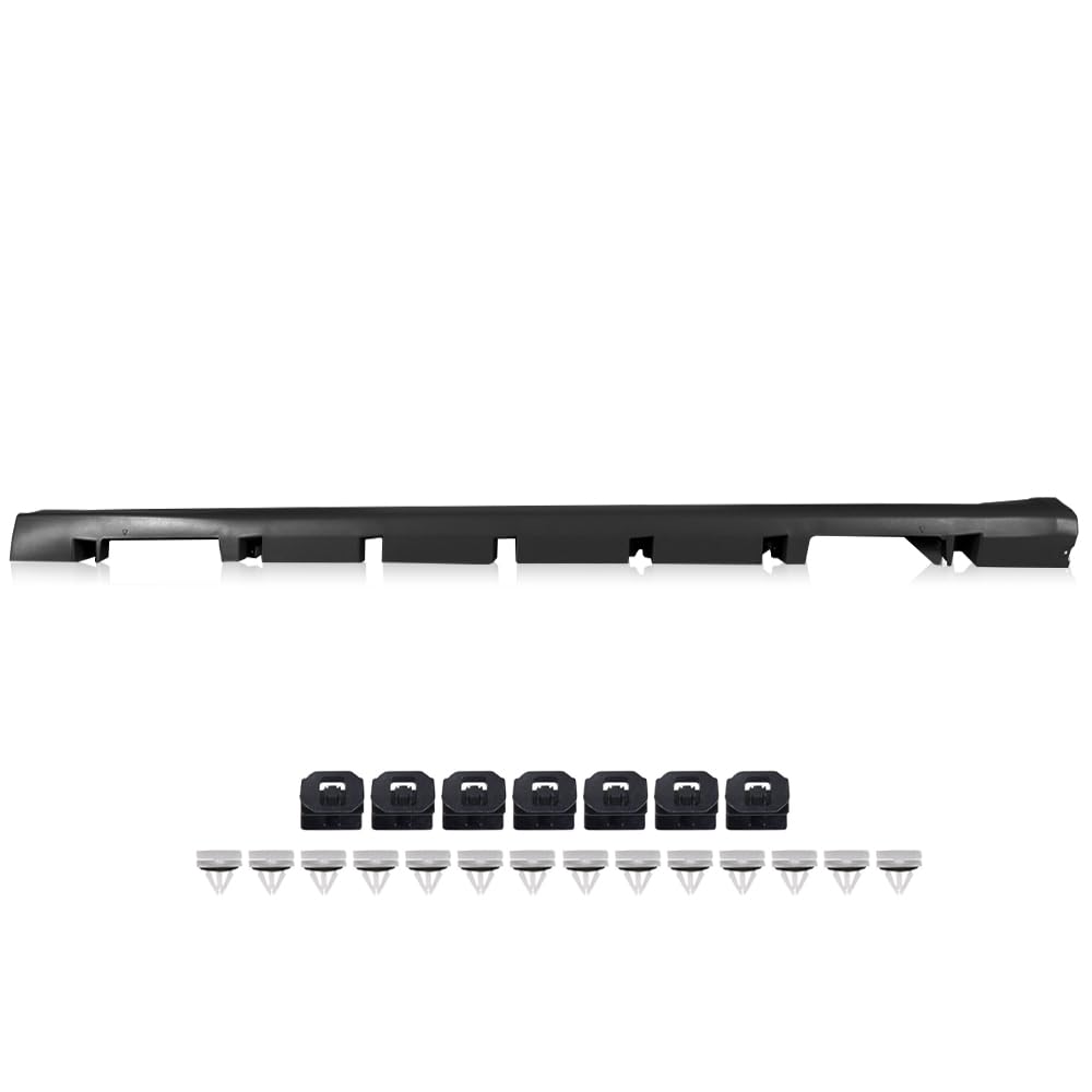 G-PLUS Primed Exterior-Rocker Panel Molding Trim Compatible with 2013-2018 Ford Fusion DS7Z-5410177-A Black