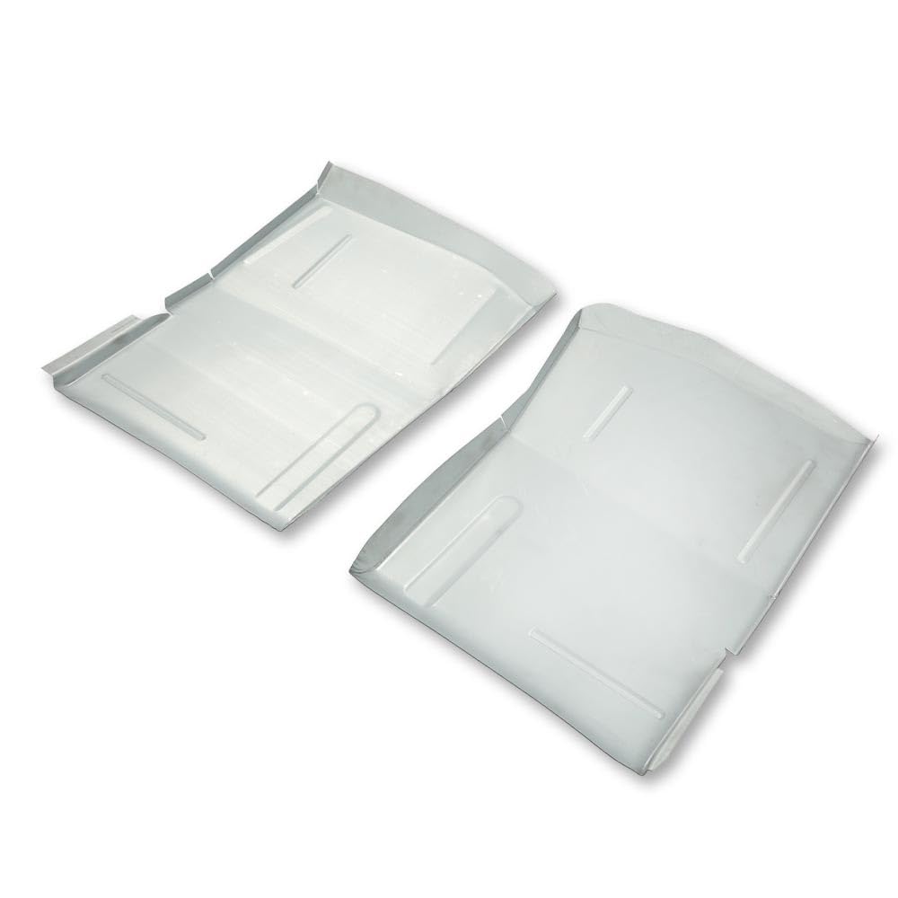 G-PLUS Extended Floor Pan Set Fit Chevy/GMC Truck Suburban Blazer Jimmy 1973-1987, Front Floor Pans Left & Right, Silver