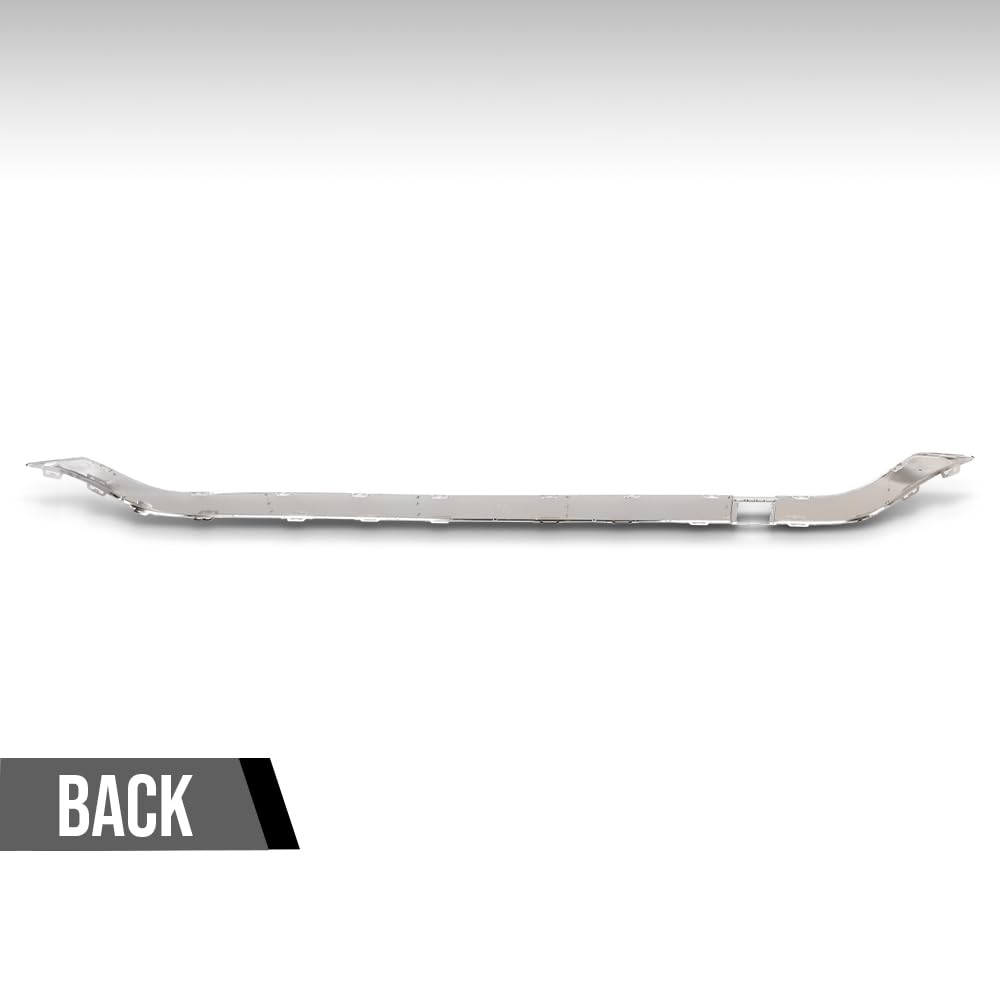 G-PLUS Rear Upper Bumper Face Bar Trim Molding Compatible with Benz GL350 GL450 GL550 2013-2016 1668851001, 1668851274 Silver