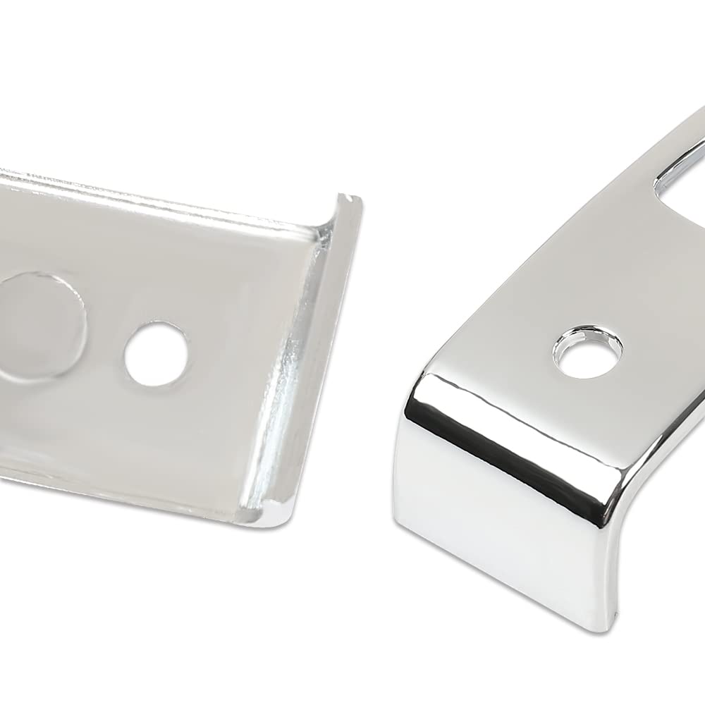 G-PLUS Chrome Rocker Switch Covers 3pcs Compatible with 2006 and Above W900 T800 T660 & C500 Chrome Rocker Switch Bezel 2 Opening