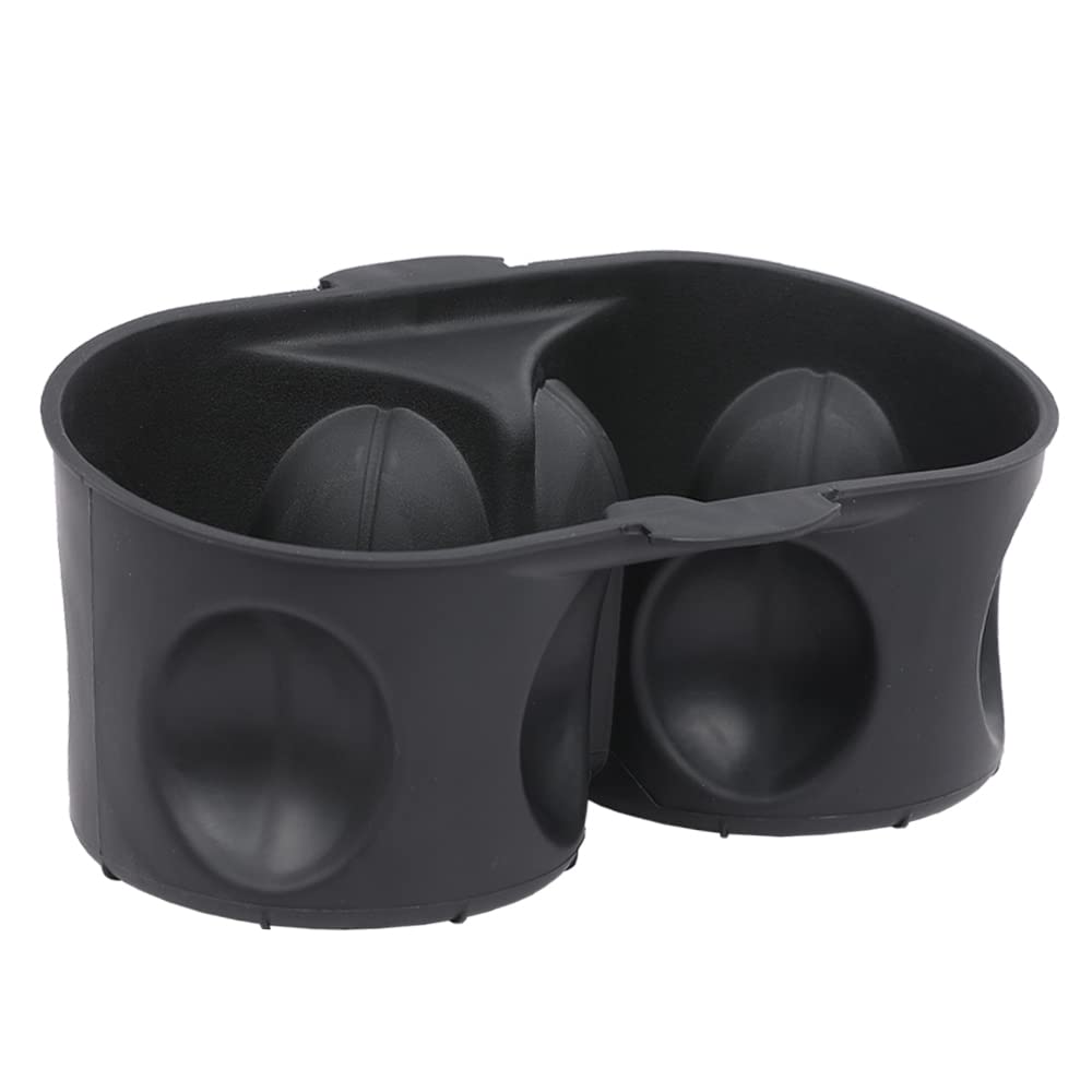 G-PLUS Cup Holder Insert Compatible with Chrysler Town & Country 2011-2016/ Fit Dodge Grand Caravan 2011-2020 1WV70DX9AA Black Cup Holder Liner