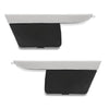 G-PLUS Front LH RH Bumper Trim Grille Trim with Tow Hook Cover Compatible with LX RX350/RX450h 2013-2015 531250E060, 5312648100, 5212748917, 5212848913, LX1047101, LX1046101, LX1039120 Chrome Black