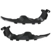 G-PLUS Front Bumper Bracket Compatible with 2012-2016 Chevy Sonic, Black Steel Aluminum Mounting Brackets, Pair Set, Front Bumper Retainer Replacement