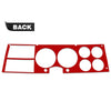 G-PLUS Aluminum Dash Bezel Insert Compatible with Chevy/GMC Truck Blazer Suburban 1981-1987