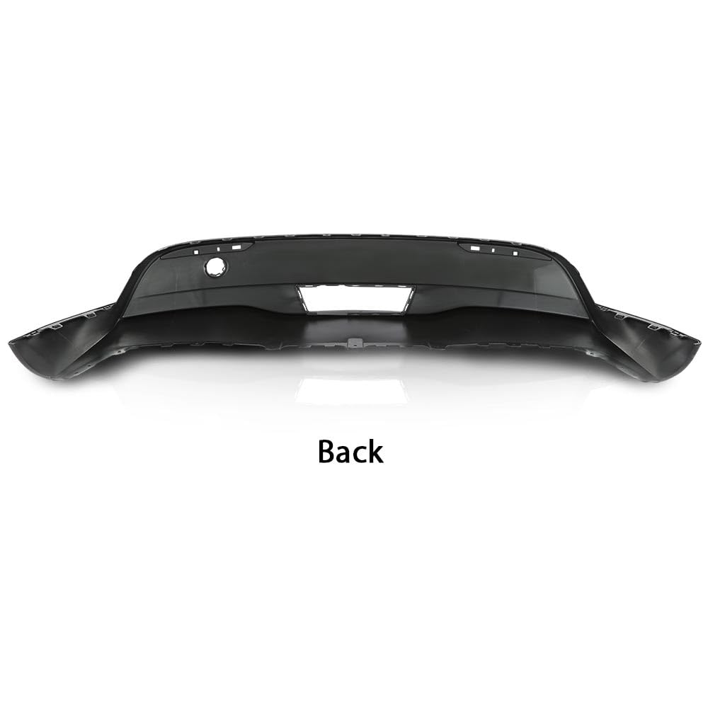 G-PLUS Rear Bumper Lower Fascia Valance Cover Trim Compatible with Tesla Model Y 2020 2021 2022 1494006-00-A, 149400600A, 1494006 00 A, Black Textured