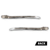 G-PLUS Front Driver and Passenger Side Bumper Trim 2 Pcs Compatible with Benz C300 (submodel: 4Matic, Base) 2015-2018 For Models With AMG Styling Package, Without Night Package 2058851474, 2058851374