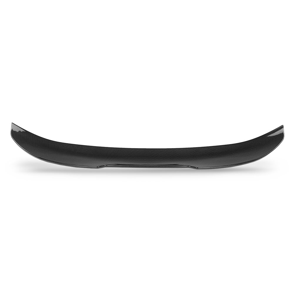 G-PLUS Rear Trunk Spoiler Wing Compatible with BMW 3 Series Coupe E92 2006-2013, Fit BMW M3 Coupe E92 2007-2013, Fit 2 Door Coupe Only Rear Spoiler Wing Carbon Fiber Black