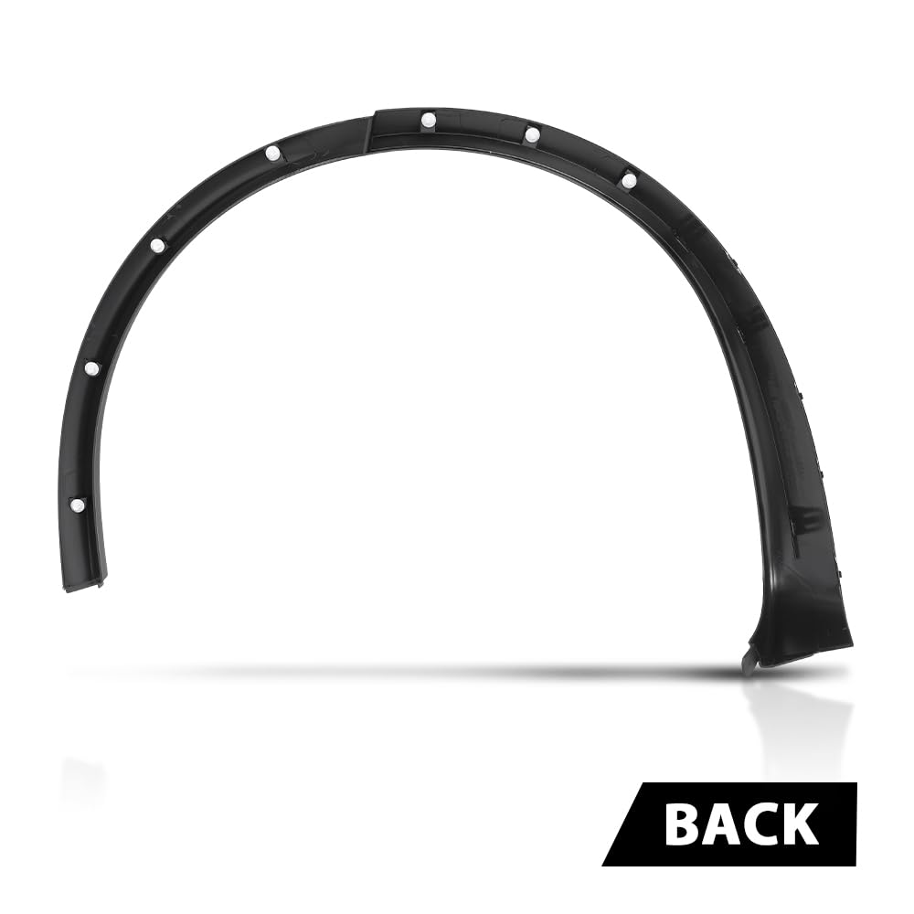 G-PLUS Rear Right Passenger Side Flare Wheel Arch Molding Compatible with Tesla Model X 2016-2023 1035291-00-E, 103529100E Wheel Opening Molding Arch Trim Black
