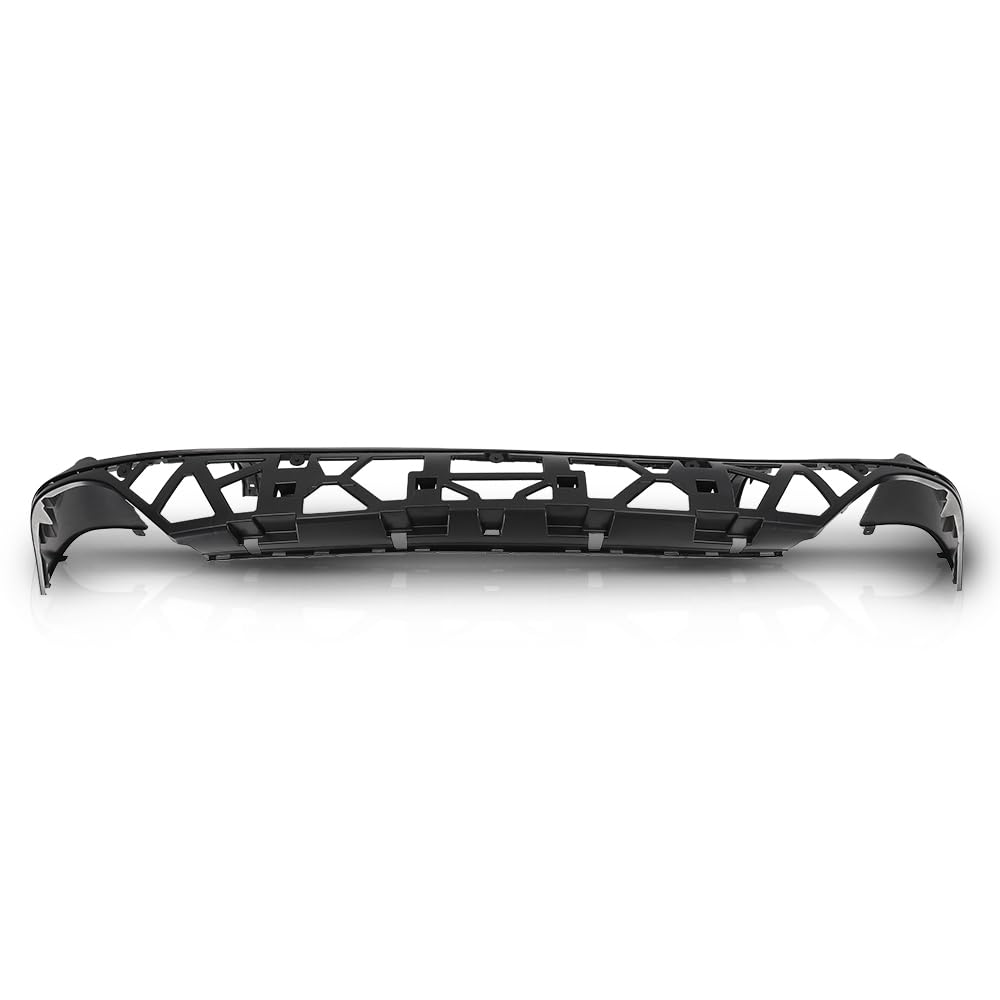 G-PLUS Rear Bumper Deflector Valance Apron Compatible with Porsche Cayenne 2011 2012 2013 2014 958505521009B9, 95850552100, PO1193102 Black