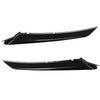 G-PLUS Front Grille Headlight Trim Molding Black Pair - Compatible with Toyota Camry Hybrid SE 2018-2021 / Camry SE Nightshade 2020 - 5271206100, 5271306100 Glossy Black