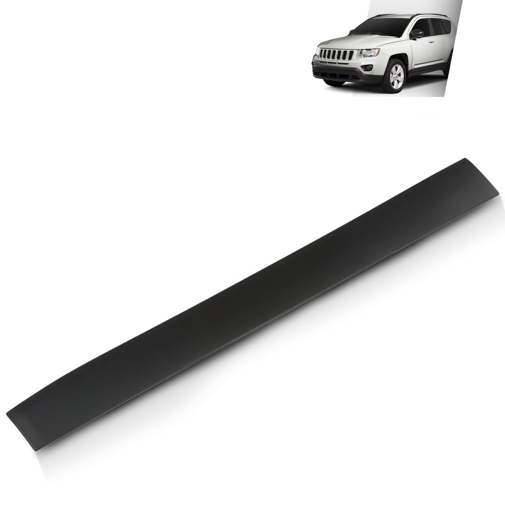 G-PLUS Left Lower Front Door Molding Compatible with Jeep Compass 2011-2017 Black 5182563AB