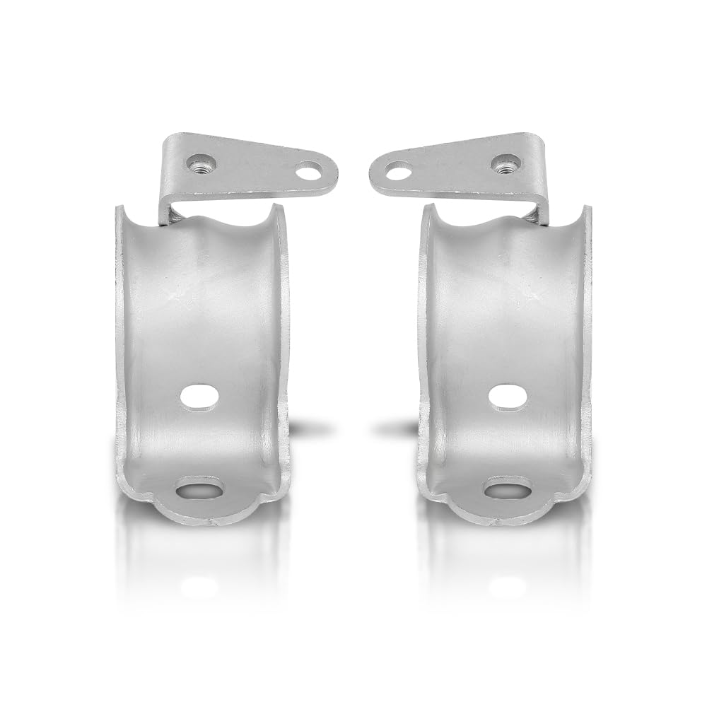 G-PLUS Front Stabilizer Buckle Balance Bar Bracket Set Compatible with Tesla Model 3 2017-2023 Fit Tesla Model Y 2020-2023 1188383-00-A, 1188383 00 A Silver