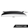 G-PLUS Headlight Eyelids Cover Compatible with 2006-2009 VW Golf GTI Replacement for Jetta R32 Rabbit MK5 Black