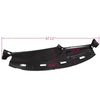 G-PLUS Molded TPE Dash Cover Compatible with Dodge Ram 1500/2500/3500 1994 1995 1996 1997 Red