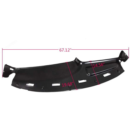 G-PLUS Molded TPE Dash Cover Compatible with Dodge Ram 1500/2500/3500 1994 1995 1996 1997 Red