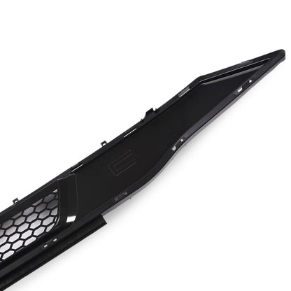 G-PLUS ABS Front Bumper Lower Grille Grill Honeycomb Style w/o Chrome Surround Compatible with Ford Mustang 2018-2021 (Not Fit Shelby GT500 models)