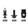 G-PLUS 28PCS Engine Splash Shield Body Fender Bolts Screws Compatible with 350z 370z Infiniti G35 G37 FX35 FX45 Splash Shield Fender Bolts Bumper Clip Rivets kit