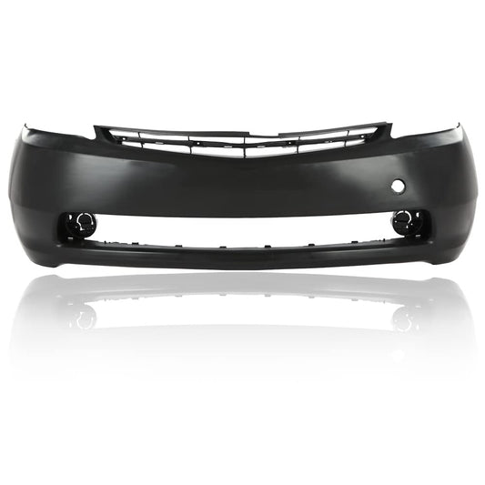 G-PLUS Front Bumper Cover, Compatible with Toyota Prius 2004 2005 2006 2007 2008 2009 Black Plastic 5211947903 615343422664 TO1000274